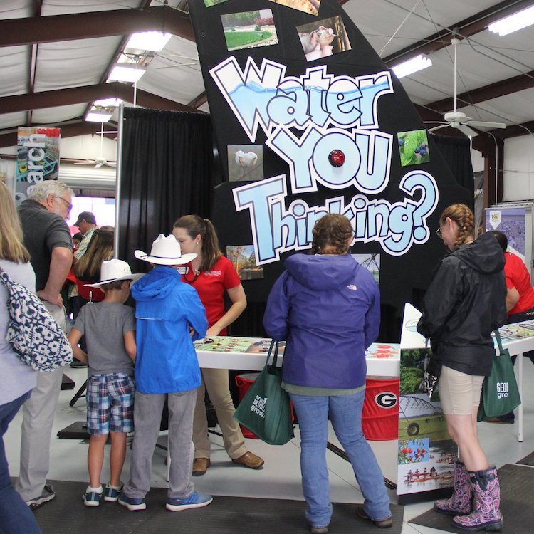 Sunbelt Expo show goes on despite threat of welcome rain